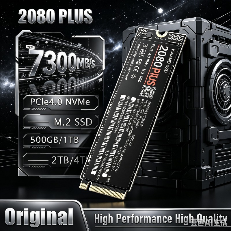 M.2 Nvme 4Tb Pcie 4.0 Ssd - YENİ 2080 PLUS NVMe M.2 2280