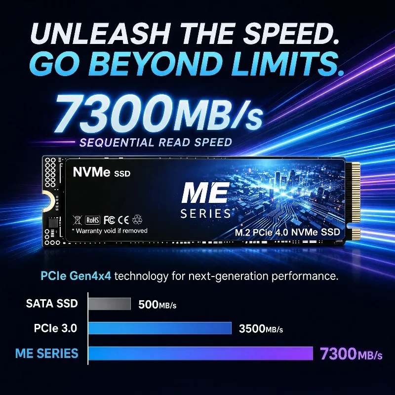 Yeni ME SERİSİ NVMe PCIe 4.0 M - M.2 Nvme 4Tb Pcie 4.0 Ssd incelemesi ve fiyatı