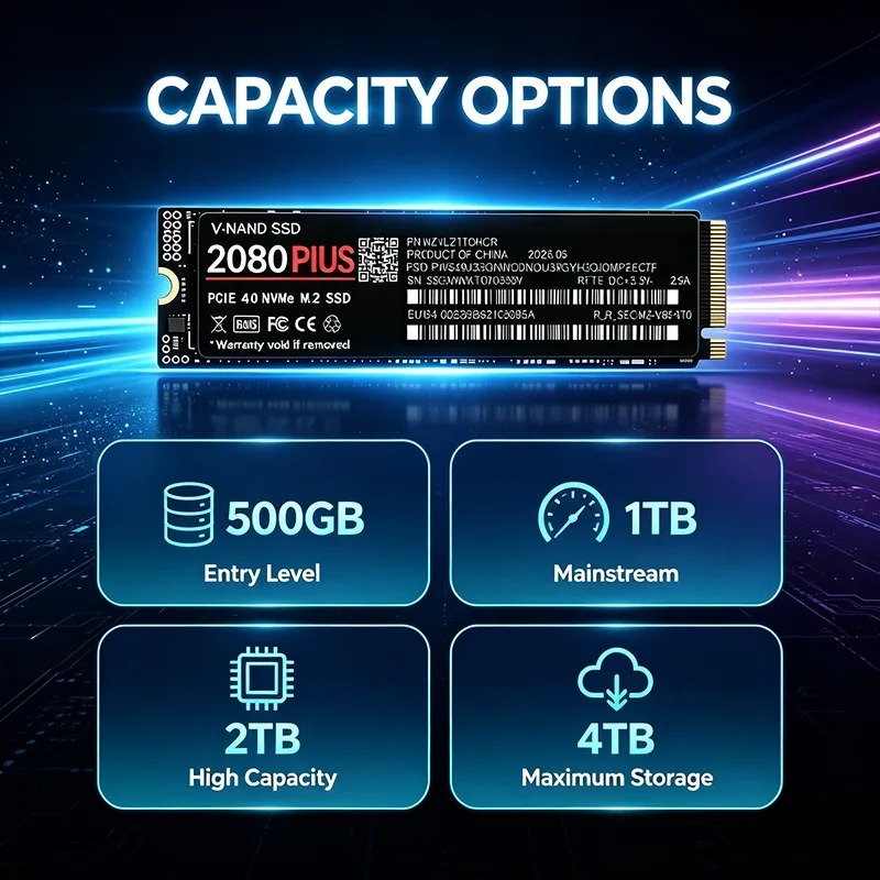 YENİ 2080 PLUS NVMe M.2 2280 S - M.2 Nvme 4Tb Pcie 4.0 Ssd incelemesi ve fiyatı