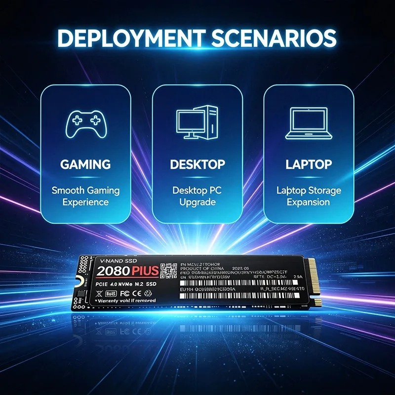 YENİ 2080 PLUS NVMe M.2 2280 S - M.2 Nvme 4Tb Pcie 4.0 Ssd incelemesi ve fiyatı